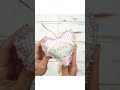 corazones de patchwork deshilachados personalizados para regalar en navidad adornosnavideños