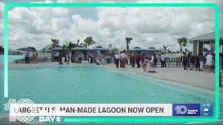 Mirada Lagoon: Largest US man-made lagoon opens right here in the Tampa Bay area