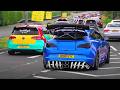 Shouting at THOUSANDS of Cars Entering UK's LARGEST MODIFIED Traffic Jam!