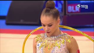 Anastasia Salos (BLR) - Hoop, QAA | 37th European Championships 2021 - 27.700
