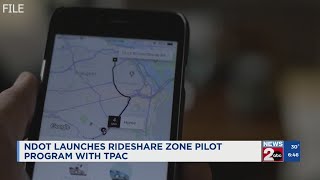 NDOT launches rideshare zone pilot program with TPAC