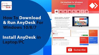 How To Download \u0026 Run AnyDesk | 2022