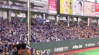 中日ドラゴンズ　スタメン1-9　応援歌【2017年開幕2戦目】