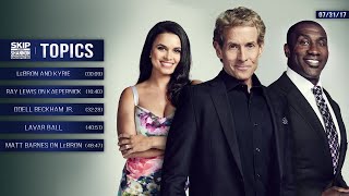 UNDISPUTED Audio Podcast (7.31.17) with Skip Bayless, Shannon Sharpe, Joy Taylor | UNDISPUTED