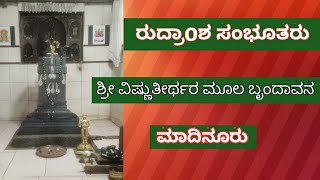 ಶ್ರೀ ವಿಷ್ಣುತೀರ್ಥರ ಸನ್ನಿಧಾನ ಮಾದಿನೂರು |ದಕ್ಷಿಣ ಬದರಿ |Sri Vishnuteerthara Sannidhaana |Dakshina Badari