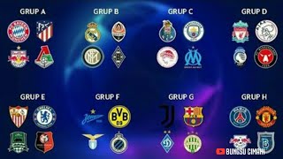 HASIL DRAWING LIGA CHAMPIONS EROPA 2020/2021 🔴 UEFA CHAMPIONS LEAGUE 2020/21