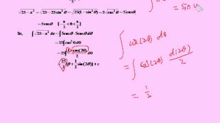 Trigonometric and Half-Angle Substitution Exercises ex06 | CH4-6 eCalculus@CSU,Taiwan