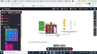 Representing and Solving First Degree Equations with PolyPad - Part 2