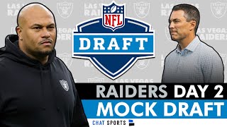 Las Vegas Raiders Round 2 & Round 3 NFL Mock Draft + Top Day 2 Draft Targets For