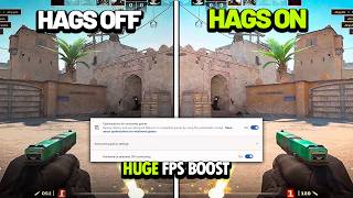 HAGS ON vs OFF — FPS Boost or Micro Stutter? Gaming Test