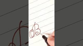"Believe" in cursive writing #shorts #youtubeshorts #calligraphy #cursive #handwriting