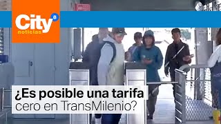 Bogotá: Concejal propone gratuidad del pasaje de TransMilenio | CityTv
