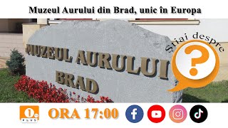 1 PLUS TV - Știai despre?🟠Muzeul Aurului din Brad, unic în Europa