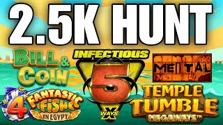 $2500 BONUS HUNT!!!😎💥🎰