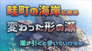 長崎市畦町　海岸地磯　空撮