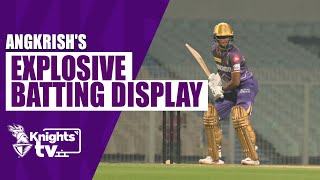 Angkrish Raghuvanshi Impresses in Practice Match | #KnightsTV | TATA IPL 2024