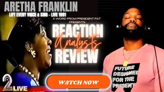 Aretha Franklin - Lift Every Voice & Sing - (Live 1991)-REACTION VIDEO