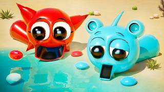INCREDIBOX SPRUNKI (Surviving In A Desert) 3D Animation !!!