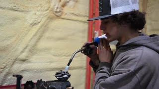 Montana teen uses welding skills to create Valentine’s Day gifts