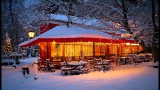 Evening Day Piano ✨ Winter Café of Relaxing Piano Music \u0026 Smooth Instrumental for Positive Mood _011