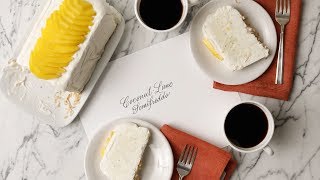 Lime-Coconut Semifreddo- Martha Stewart