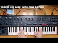 behringer ub xa favourite presets sound demo