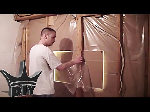 HOW TO: Build an aquarium into a wall HOW TO: Build an aquarium into a wall