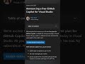 No Trial, No Subscription: GitHub Copilot is Free for Visual Studio Users!