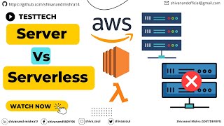 Server vs Serverless | QA community | SDET | DevOps | Tech Overview