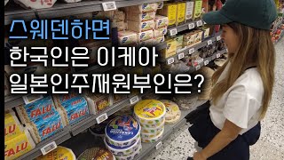 🇸🇪유럽일상Vlog | 유럽사는 부부 무더위를 피해 스웨덴 말뫼 관광! 💖덴마크에서 당일여행으로 스웨덴 기념품 마트 물가 장보기 그리고 날씨 | 외국에서 자취하기