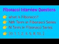 Fibonacci Interview Questions| All Type of Questions on Fibonacci Series #python (Telugu)