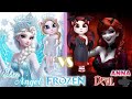 My talking Angela 2 | ANGEL'S  ELSA ♥️ vS DEVL'S ELSA 👿 | new reincarnation | cosplay