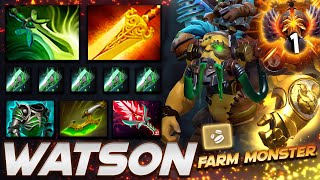 Watson Alchemist Farm Monster - Dota 2 Pro Gameplay [Watch \u0026 Learn]