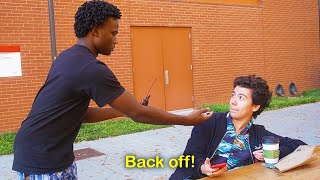 Touching Strangers Faces Prank!