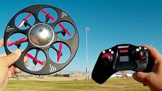 UDIRC U845 Hexacopter UFO Drone Flight Test Review