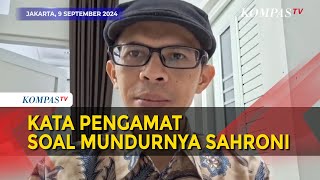 Kata Pengamat Politik soal Sahroni Mundur dari Ketua Timses RK-Suswono