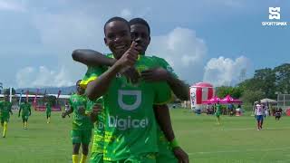 Tudor hattrick! St. Jago High dominate Holy Trinity 5-2 in Manning Cup RD1 matchup! | SportsMax TV