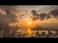 Hong Kong Braemar Hill Sunset Timelapse－寶馬山日落