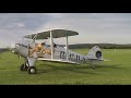 yellow eagle presents kiebitz biplane meeting at bullingen fly in 2009 doppeldecker treffen