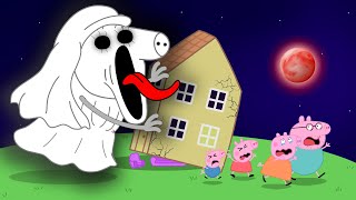 George, Please come back to yourself!!! Peppa is very scared - Peppa Pig Funny Animation