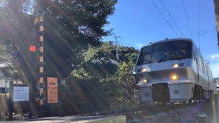 【近すぎる！】神社の目の前を通過する、特急みどり！　in陶山神社　#shorts