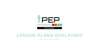 iPEP - Lesson Plans Explained