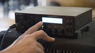 Bergantino B|Amp demo with distortion samples