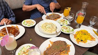 Our Steak Dinner at Kara Mia Restaurant ! (কারা মিয়া রেস্টুরেন্টে স্টেক দিয়ে আমাদের রাতের খাবার)॥