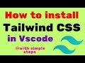 How to Install Tailwind CSS in VS Code || Tailwind CSS Setup