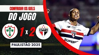 Portuguesa 1x2 São Paulo | Confiram os gols