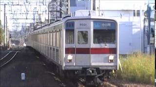 東武9000系9101F　鶴瀬通過