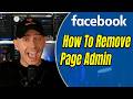 How to Remove Facebook Page Admins (Desktop & Mobile)