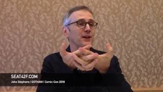 John Stephens GOTHAM Interview Comic Con 2016
