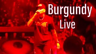 Chris brown Indigoat live from STL | Burgundy
